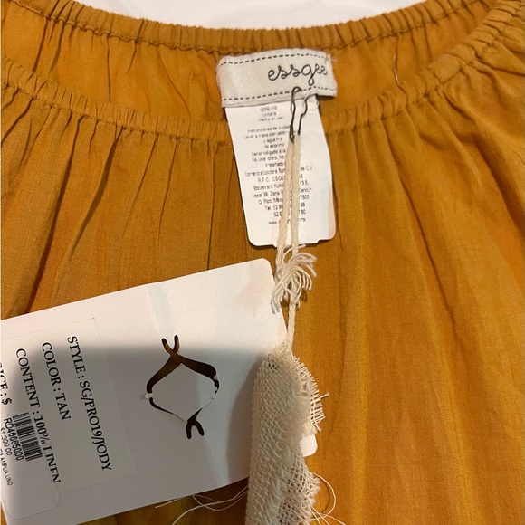 5/$20 NWT Essgee Linen women’s top - Picture 2 of 4
